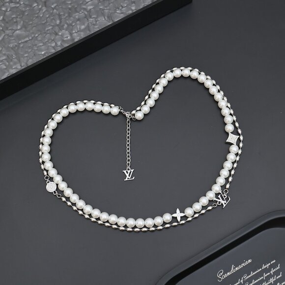 Louis Vuitton PEARLS FUSION necklace - Picture 1 of 7